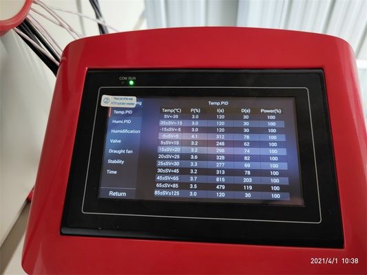 Hohe Einheitlichkeit Thermo-Hygrometer Kalibrierkammer 5-95%RH Laborklassifizierung