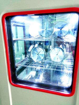Kundenspezifische Unterstützung Hochgenauigkeit und Stabilität Prüfkammer AC 220V 50Hz Stromversorgung