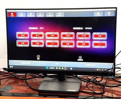 AC220V 50Hz Intelligentes vollautomatisches System zur Überprüfung der Kalibrierung des Thermohygrometers
