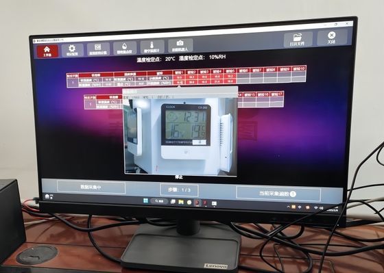 AC220V 50Hz Intelligentes vollautomatisches System zur Überprüfung der Kalibrierung des Thermohygrometers