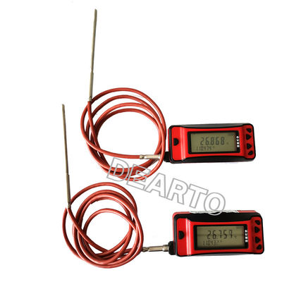 Pt100 Digitalthermometer mit drahtloser Datenübertragung und ±0,05°C/Jahresstabilität
