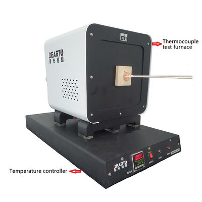 220VAC/50Hz ISO17025 Labor für die Kalibrierung von Thermoelementen Prüföfen 300-1200 C