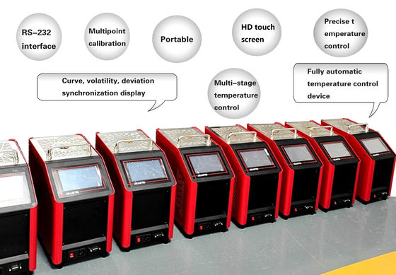 Kundenspezifischer Support OBM DTL-H Hochtemperaturkalibrator mit USB und Trockenbrunnenofen