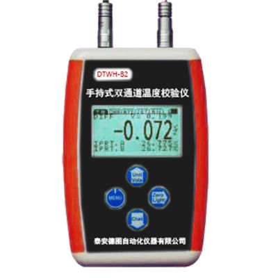 Handheld-Industrie-Thermometer mit einem/zweichkantigem Kanal als Standard-Temperaturreferenz