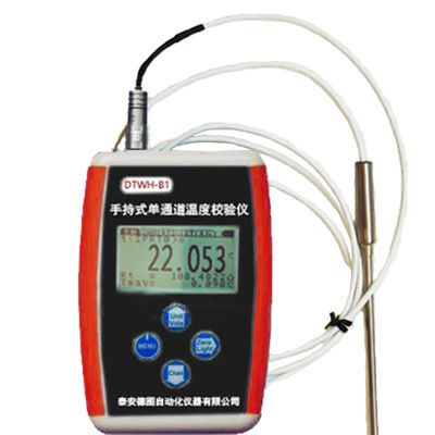 Handheld-Industrie-Thermometer mit einem/zweichkantigem Kanal als Standard-Temperaturreferenz